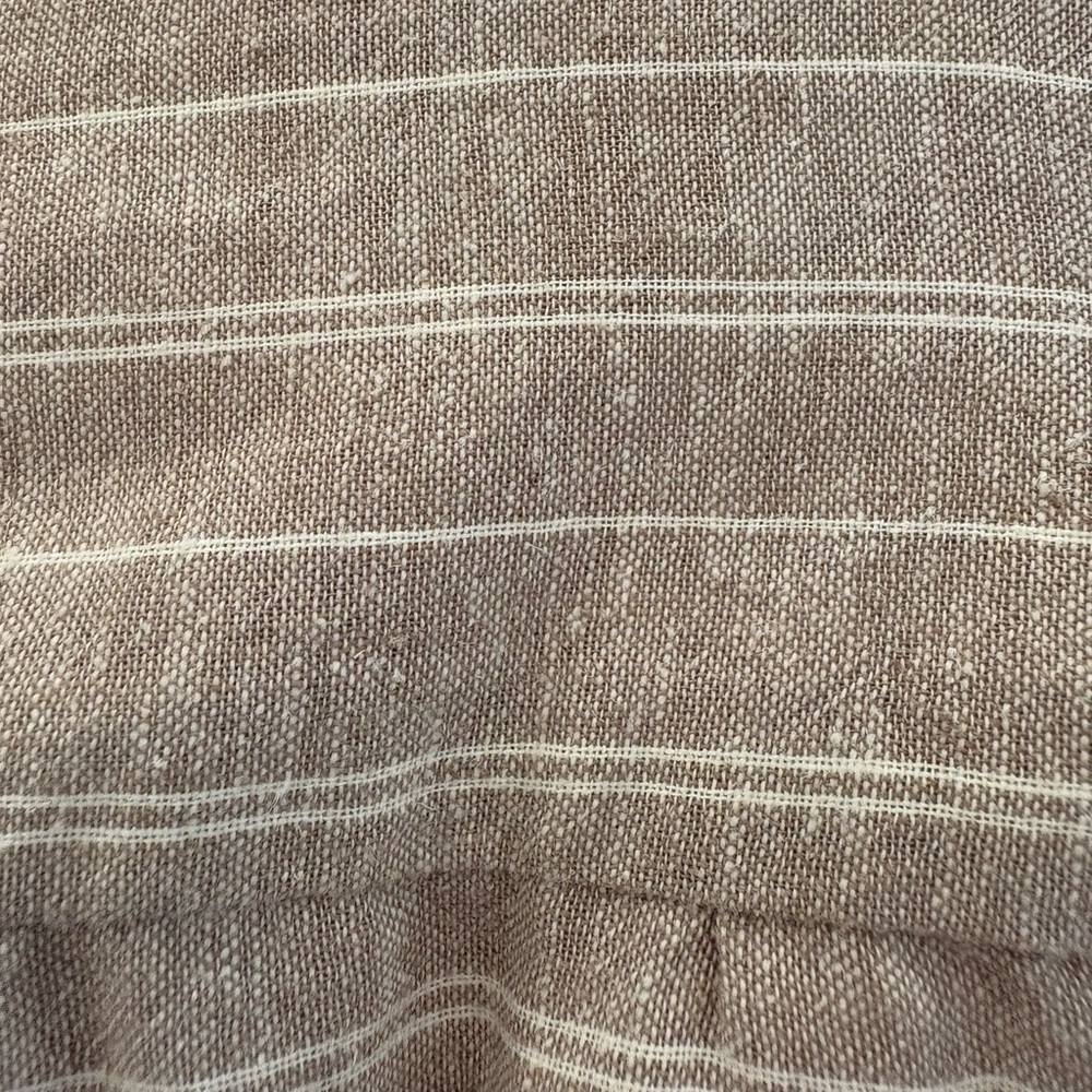 Park & Fifth Beige Striped Maxi Dress - Picture 3 of 5